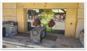 PUESTO DE CARGA DE BATERÍAS