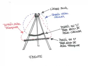 SEÑAL MOVIL SIN TRIPODE