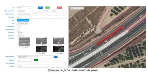 SOFTWARE DE GESTIÓN DE DETERIOROS DE FIRME