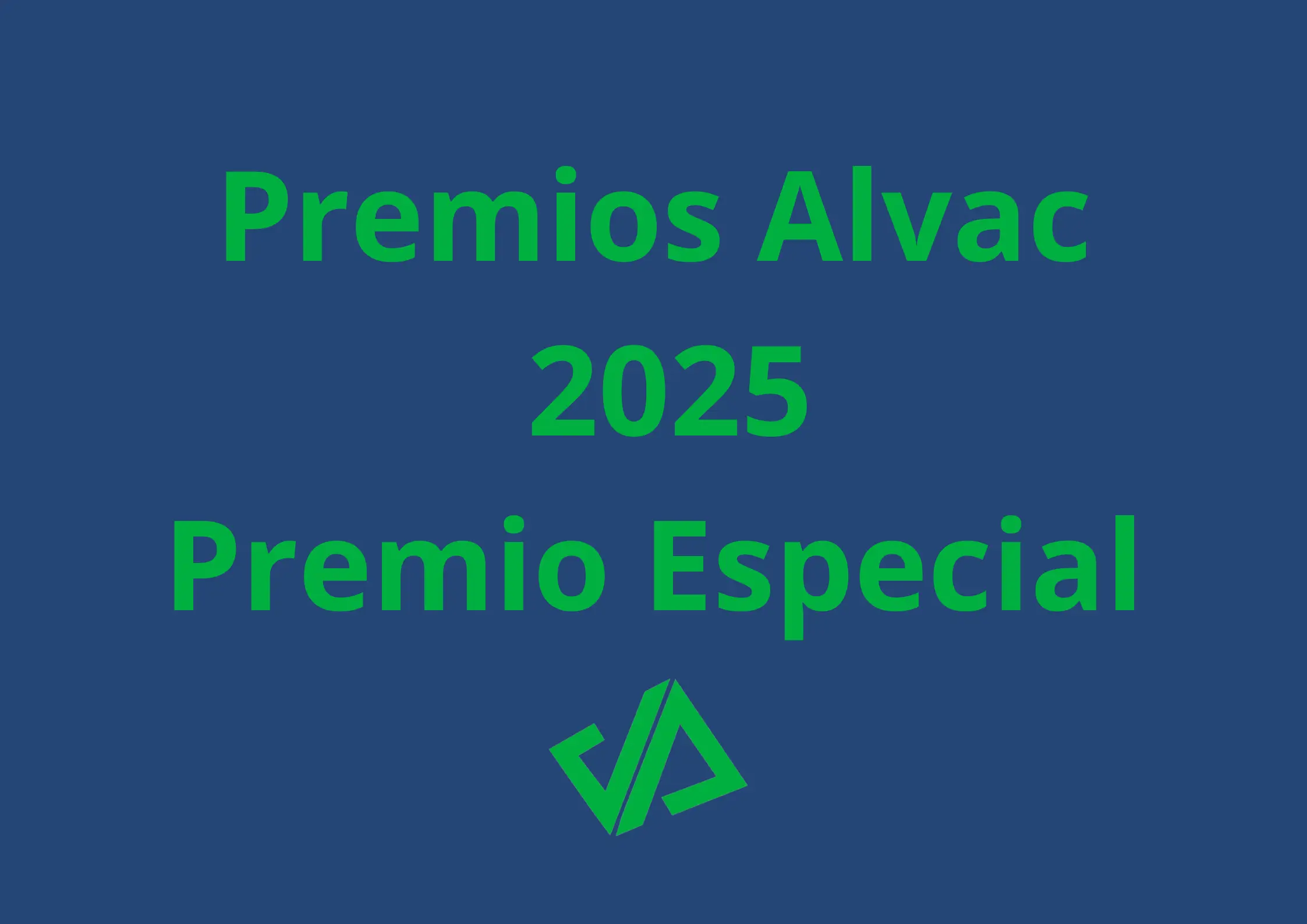 Premios Alvac 2025 Premio Especial